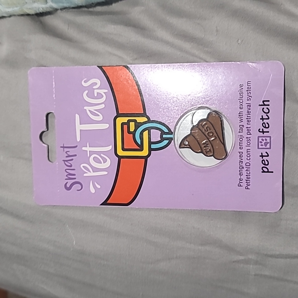 PET FETCH dog tag